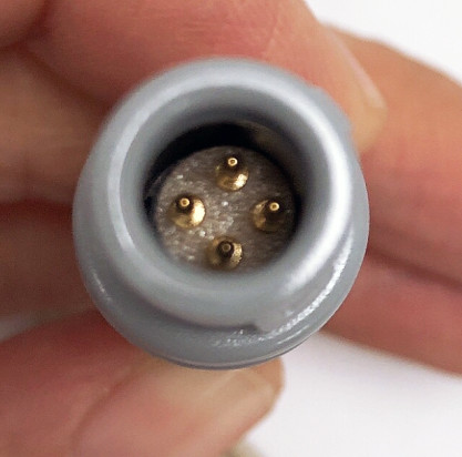 EMG Stimulated Finger Loops Electrode With 4 Pole Connection Cable