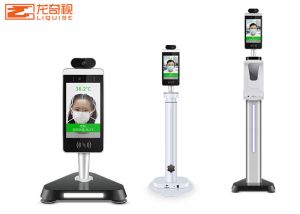 Buy cheap 4m Face Recognition Thermometer Binocular Infrared Automatic Temperature Measurement product