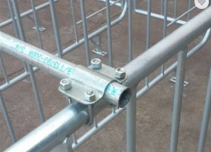 Hot Dip Galvanizing Hog Gestation Crates Customized Pif Farm Stall With Different Size