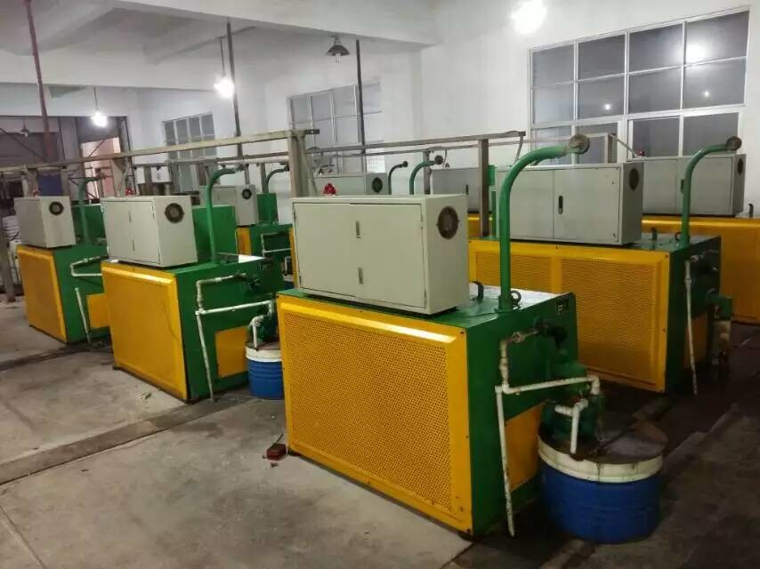 Copper Small Fine Wire Drawing Machine With Annealing Machine , High Speed