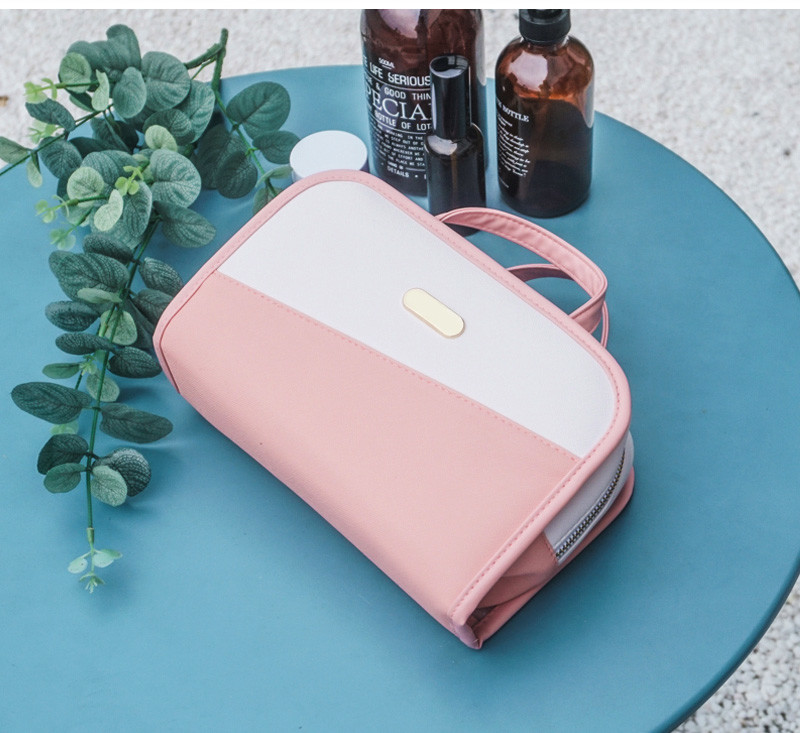 Custom Large Capacity Waterproof Transparent PVC Cosmetic Bag