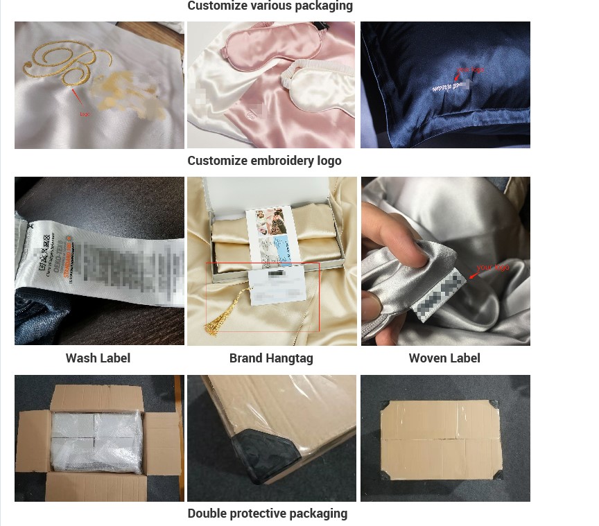 ISO Mulbery Silk Pillowcase Set