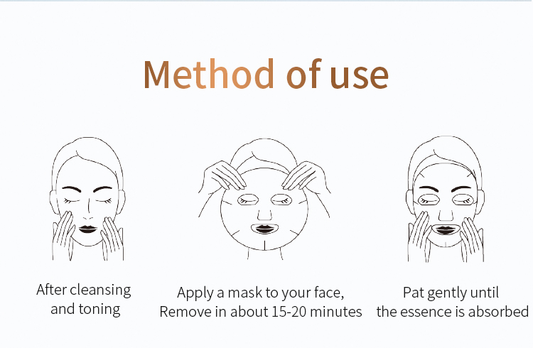 Korean Moisturize Hydrating Sheet Mask Collagen Goat Milk Sheet Mask
