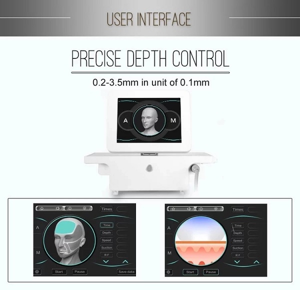 Microneedling Fractional RF Machine 2 In 1 Skin Tightening Wrinkle Removal