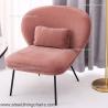 Buy cheap Velvet Shell One Seater Armchair from wholesalers