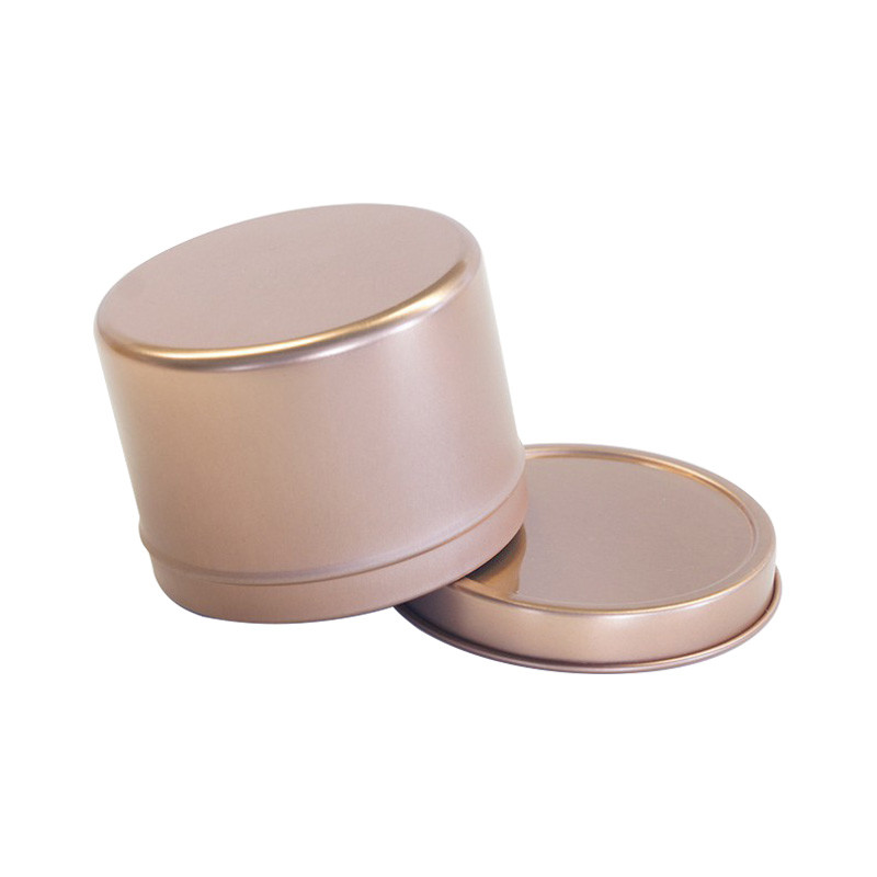 FDA SGS Tinplate Tin Can Containers Corrosion Resistant Round Cookie Tins