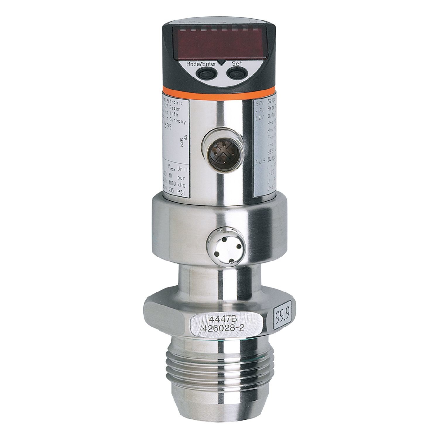 ODM PI2694 IFM Pressure Sensors Transducer With Display PI-010-REA01-MFRKG/US/ /P
