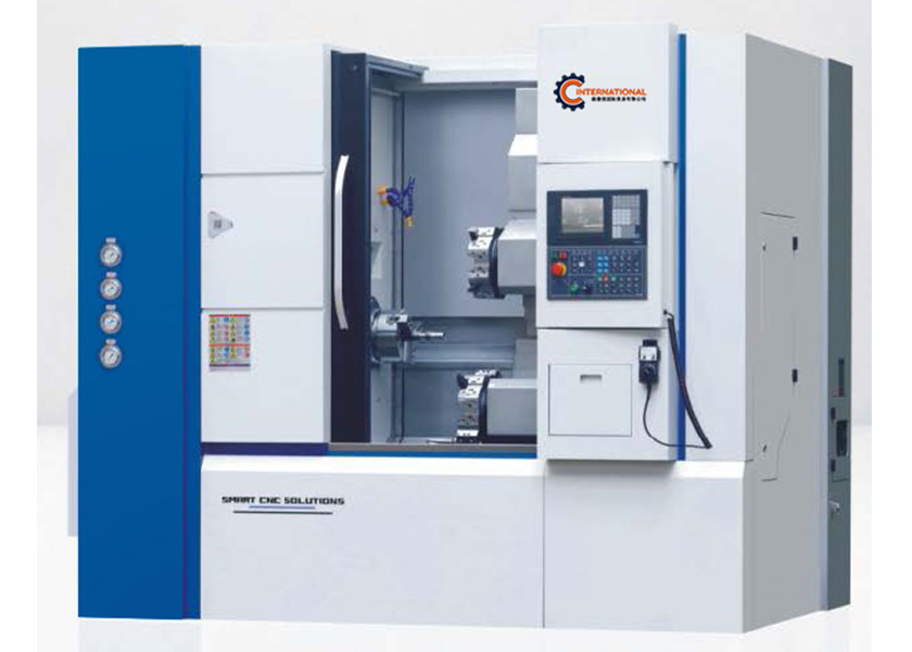 15 Kw Multi Turrets Anti Vibration CNC Turning Machine