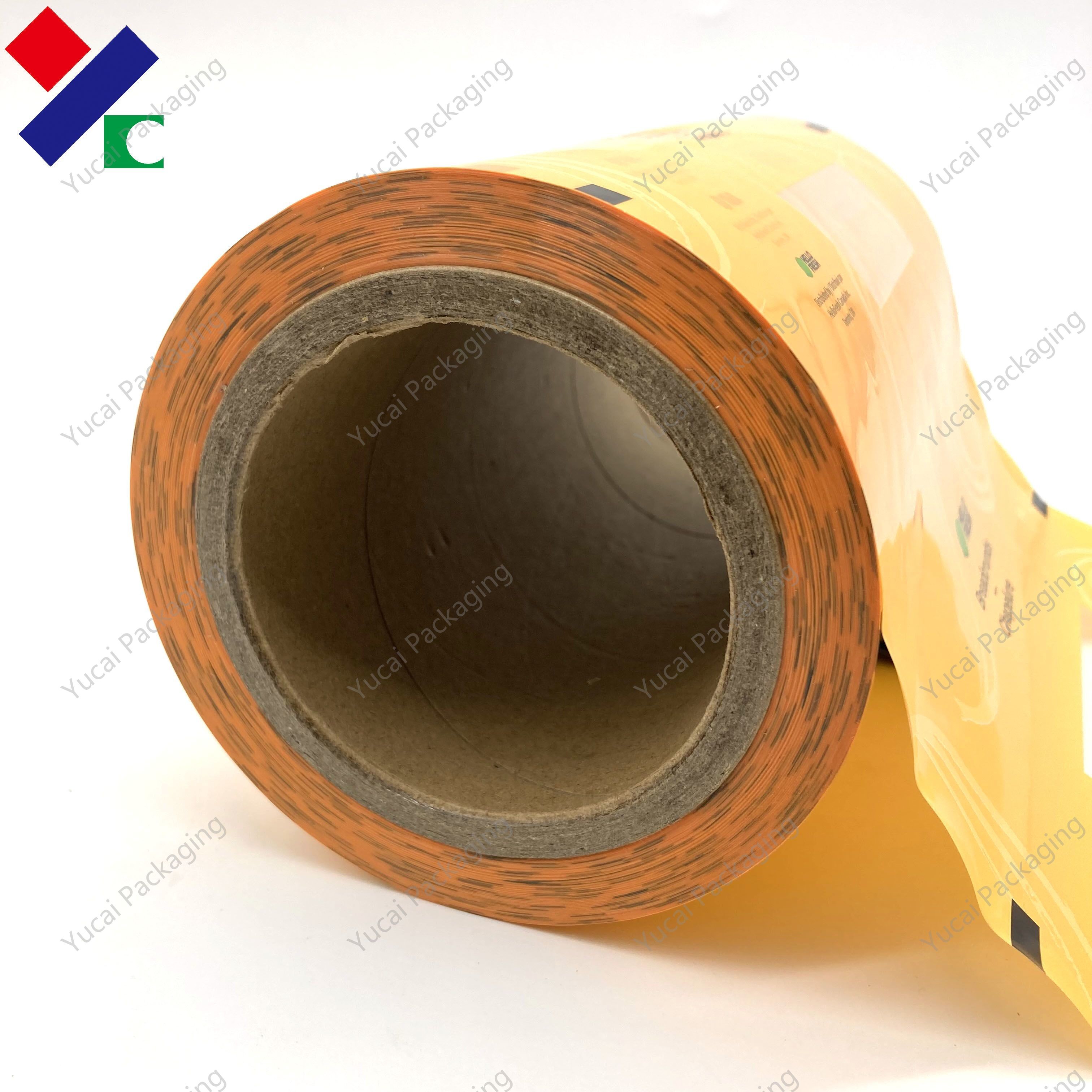 FDA 100um Plastic Laminated Film Roll Packaging Food Grade