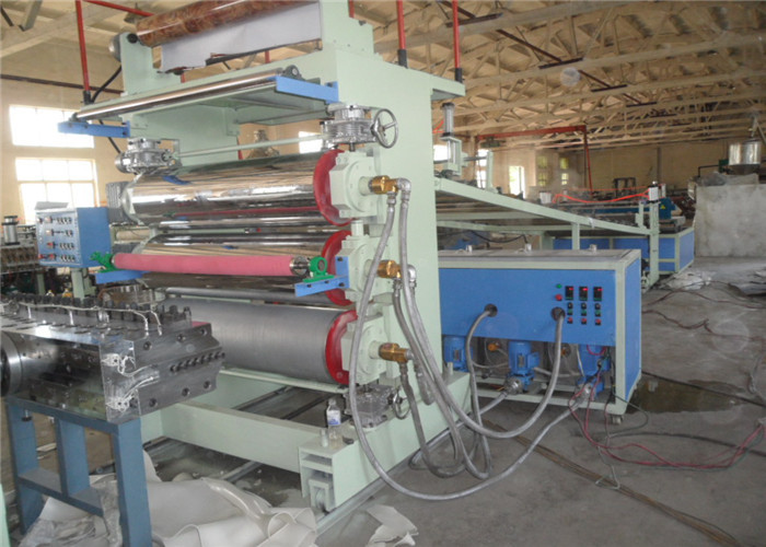 Wood Plastic Panel WPC Foam Board Machine / Furniture Crust PVC Foam Board Extrusion Line