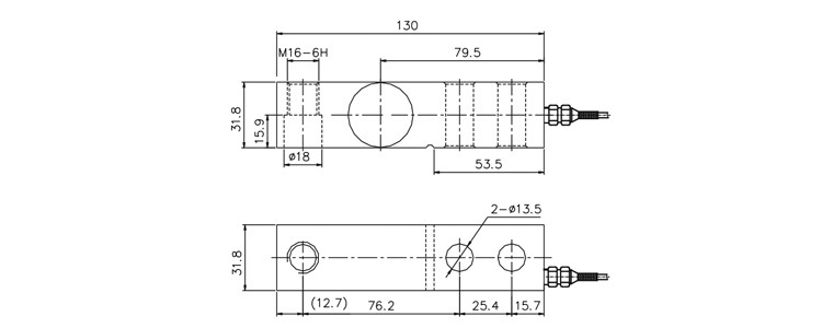 GSB205 Floor scale forklift Scale livestock scale Shear Beam Load Cell 500kg 1T 2T 3T