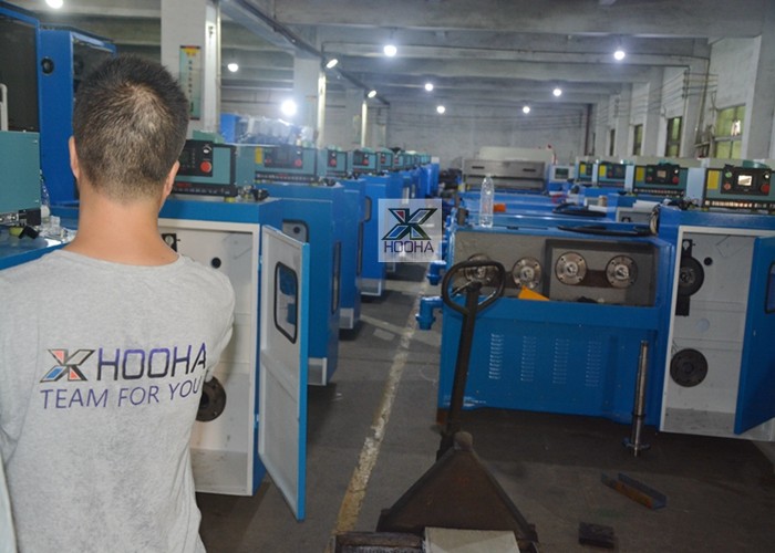 Small Copper Wire Drawing Machine , Continuous Annealing Wire Drawing Equipment