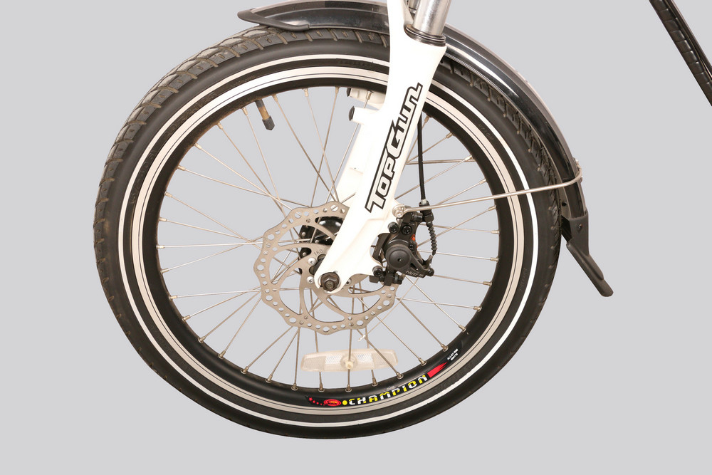 TUV EN15194 Battery Powered Folding Bike 36V 10Ah Li Ion Battery