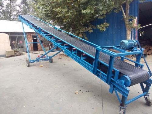 Portable Trash Removal Conveyor , 500mm Screw Conveyor Machine