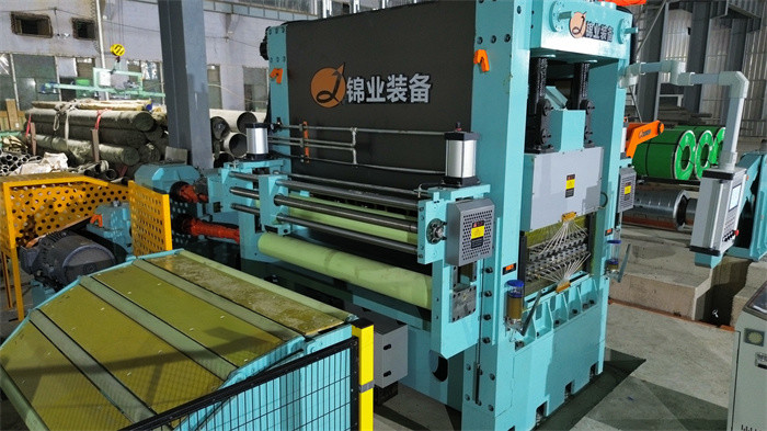 Light Gauge Rotary Shear Fly Cut To Length Line Machine 3 X 1600