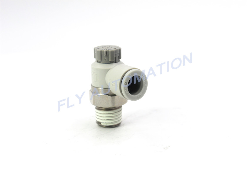 AS2201F-01-10S Speed Control Valve With One Touch Fitting Elbow Type Lot Of 5 SMC Type