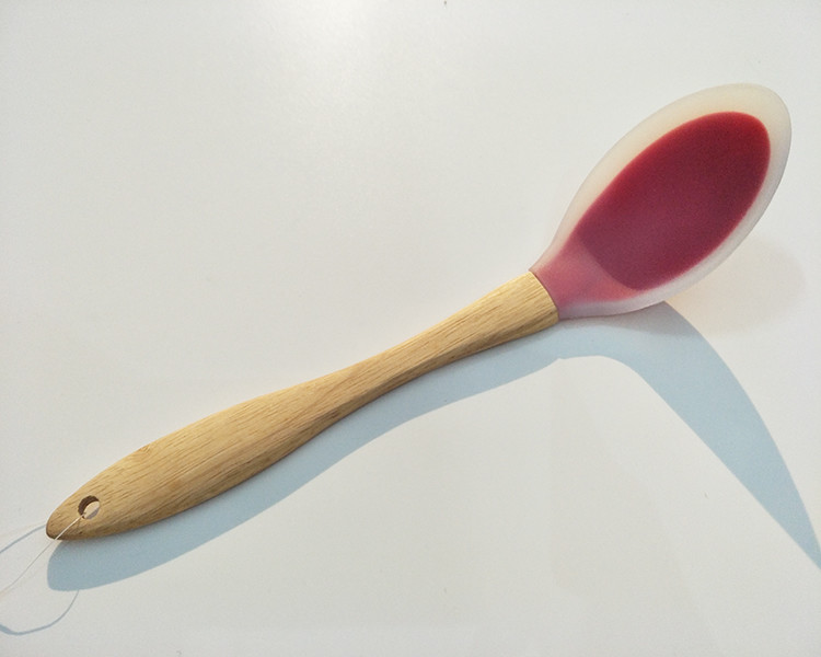 Food Grade Silicone with Slotted Turner/Flipper, Spoon, Spatula, Ladle, Pasta Server, Strainer