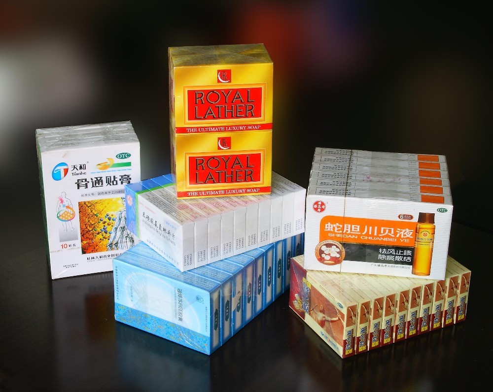 Plastic Perfume Box Film Folding Automatic Cellophane Wrapping Machine