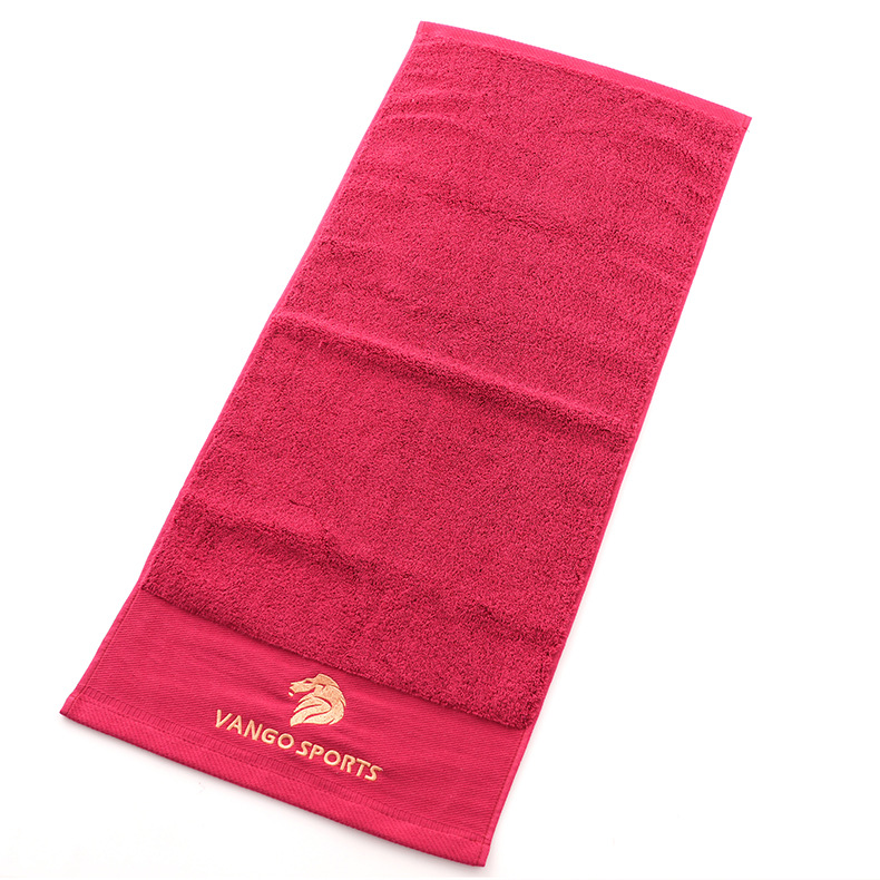 Customized Logo Cotton Towel Absorbs Water Efficiently and Leaves No Lint Behind