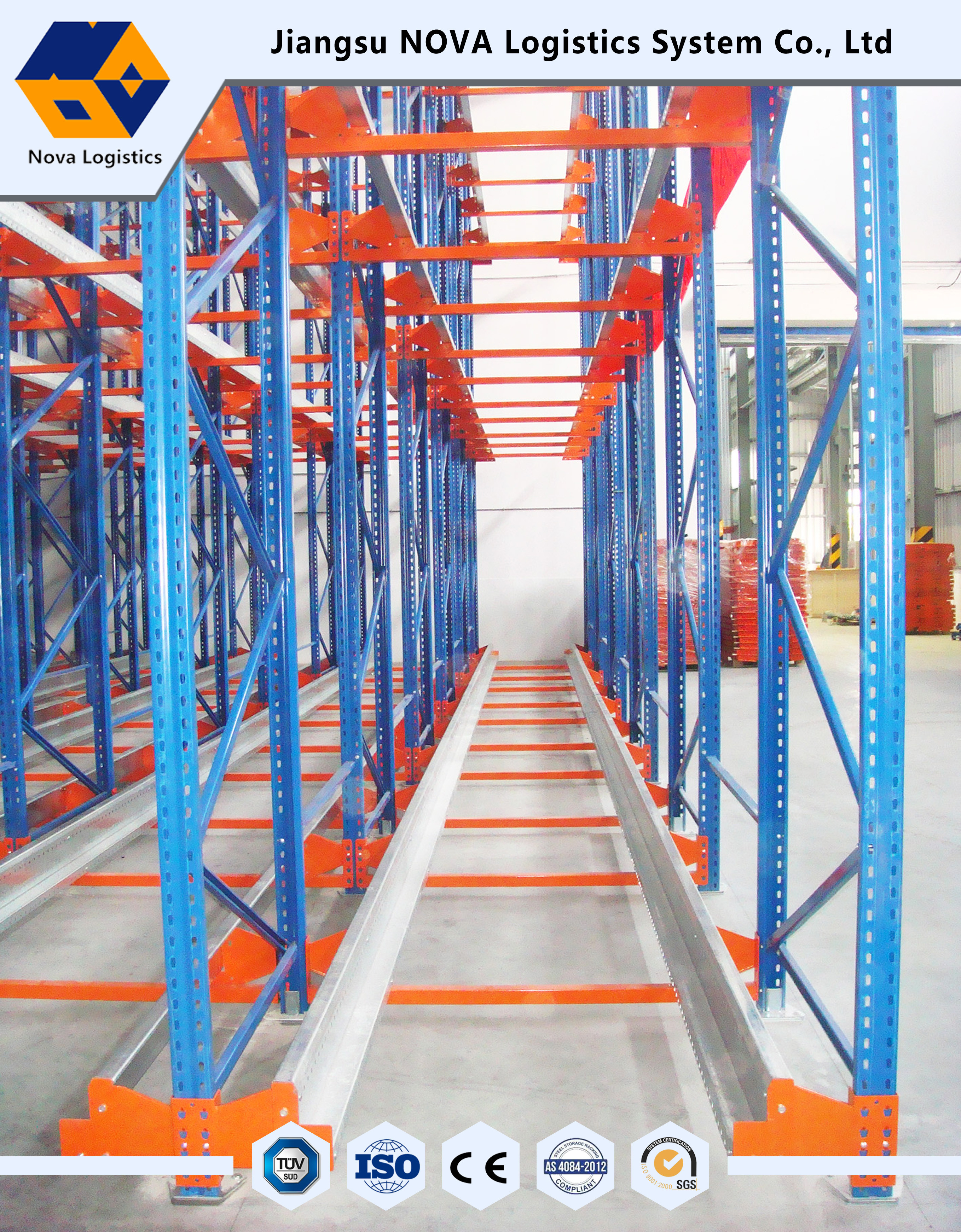 Remote Control FIFO FILO Radio Shuttle Pallet Racking