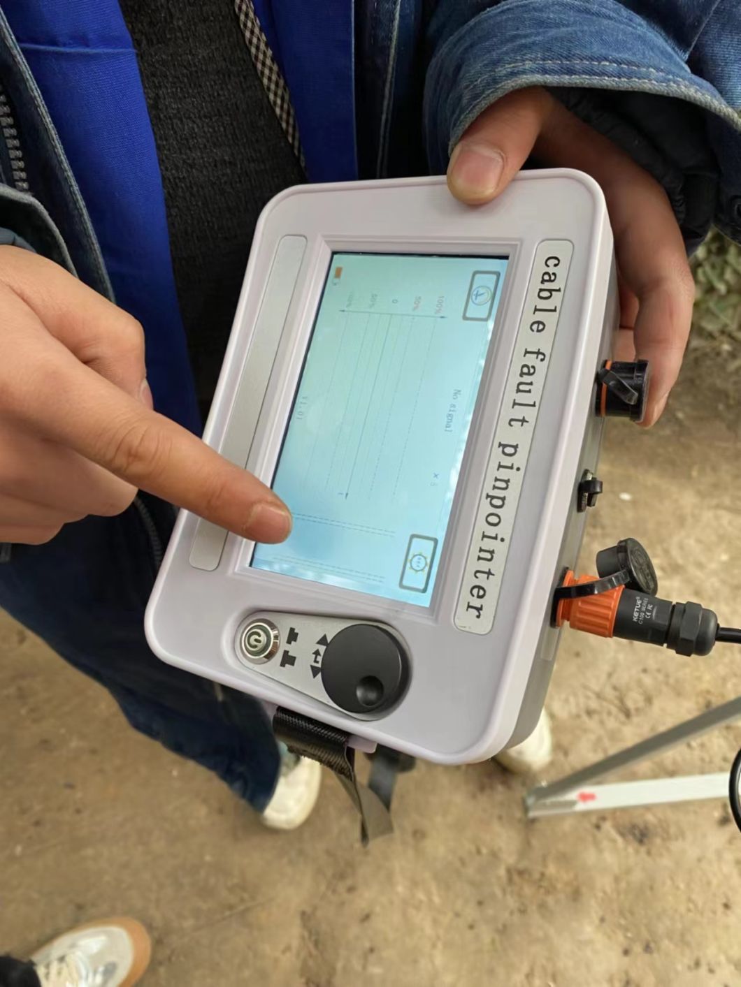 High Precision Test Low Medium Voltage Underground Power Cable Fault Pinpointer