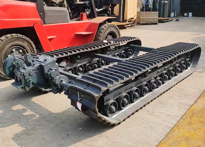 1.5MT Loading Capacity Rubber Crawler Track Undercarriage Multi Application
