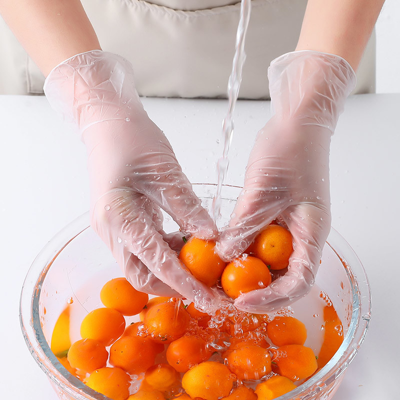 Multifunctional Powder Free Vinyl Disposable Plastic Gloves