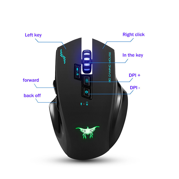 Combatwing 4mA CW200 USB Optical Wireless Mouse