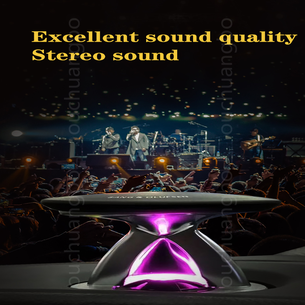 Ouchuangbo Rotating Treble Lamp Lift Tweeter speaker for Audi A4 A6 C7 A7 A8 Q5 Q8 Q7 Rotating Treble Lamp Lift Tweeter