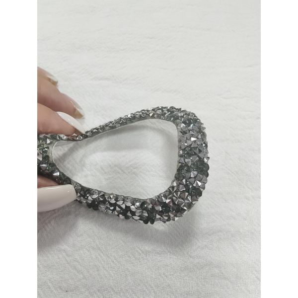 Designer Custom Rhinestone Template Flame Text Bling Hotfix Heat Transfer Design Iron On T-shirt Jacket