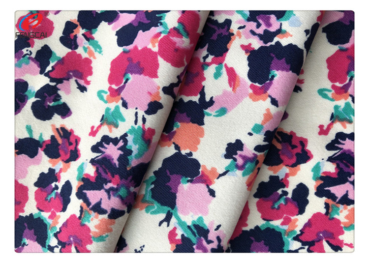 Digital Print Nylon Spandex Fabric DTY For Swimwear Stretchy Knitted