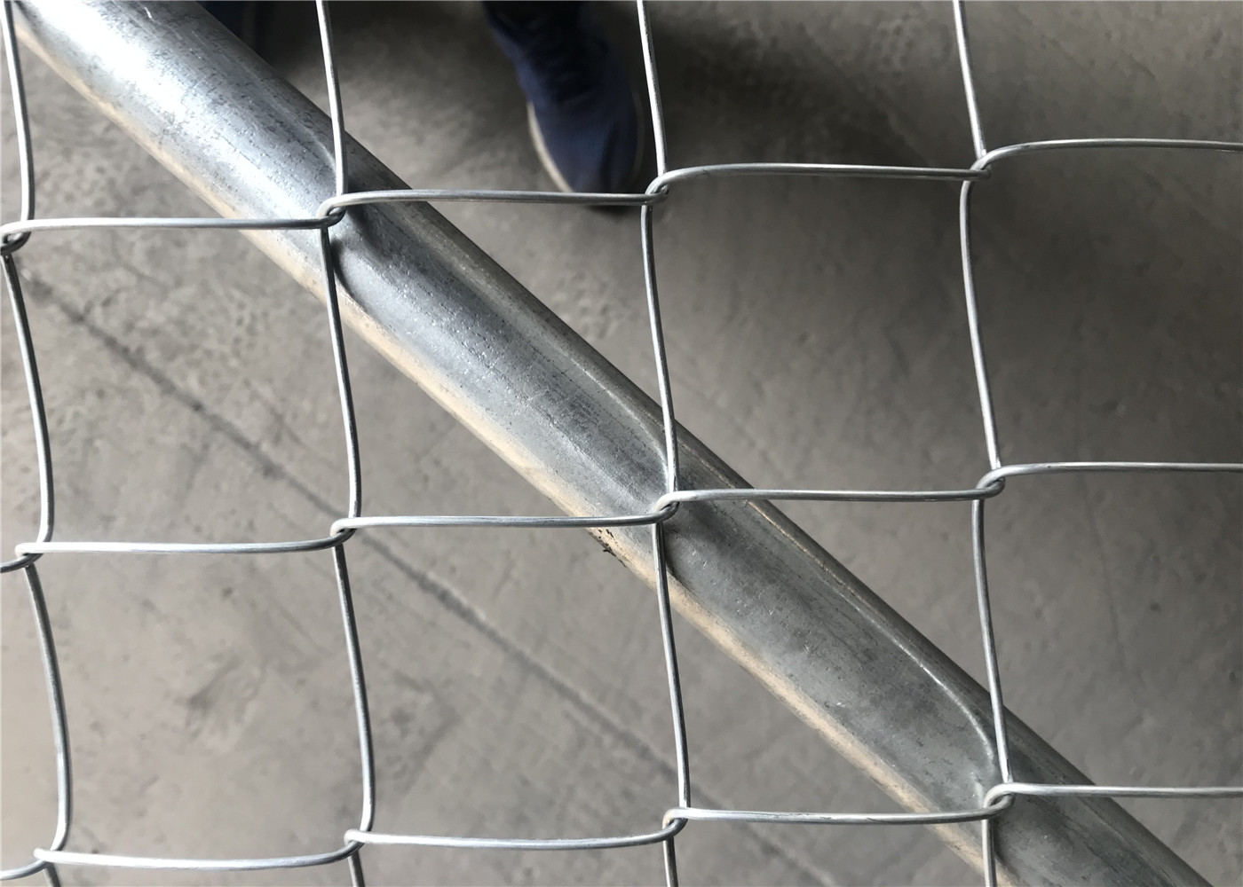6'x12' temporary construction fence panels 1⅗"(40mm) *15ga thick /1.8mm wall HDG 366gram/SQM