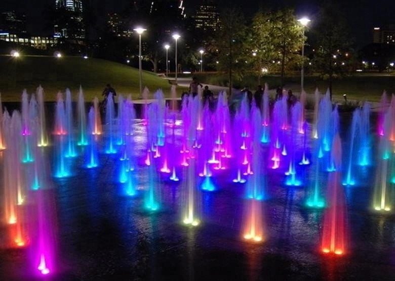 Colorful Led Light Floor Water Fountains for First Grade B2B Sourcing Procurement