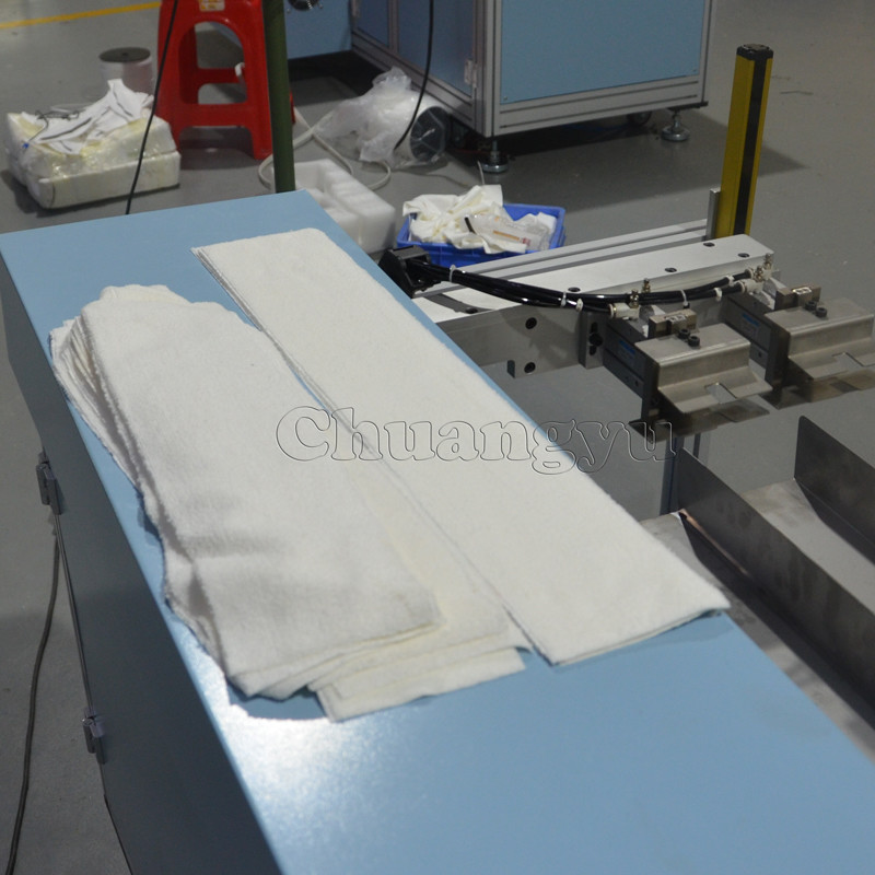250kg Automatic Ultrasonic Cutting Machine 4500W For Cleaning Mop Microfiber