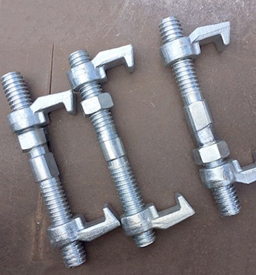 Forged Steel 260mm 380mm Lashing Twist Locks Double Clamp ISO Shipping Container Bridge Fitting Container Lashing Equipment