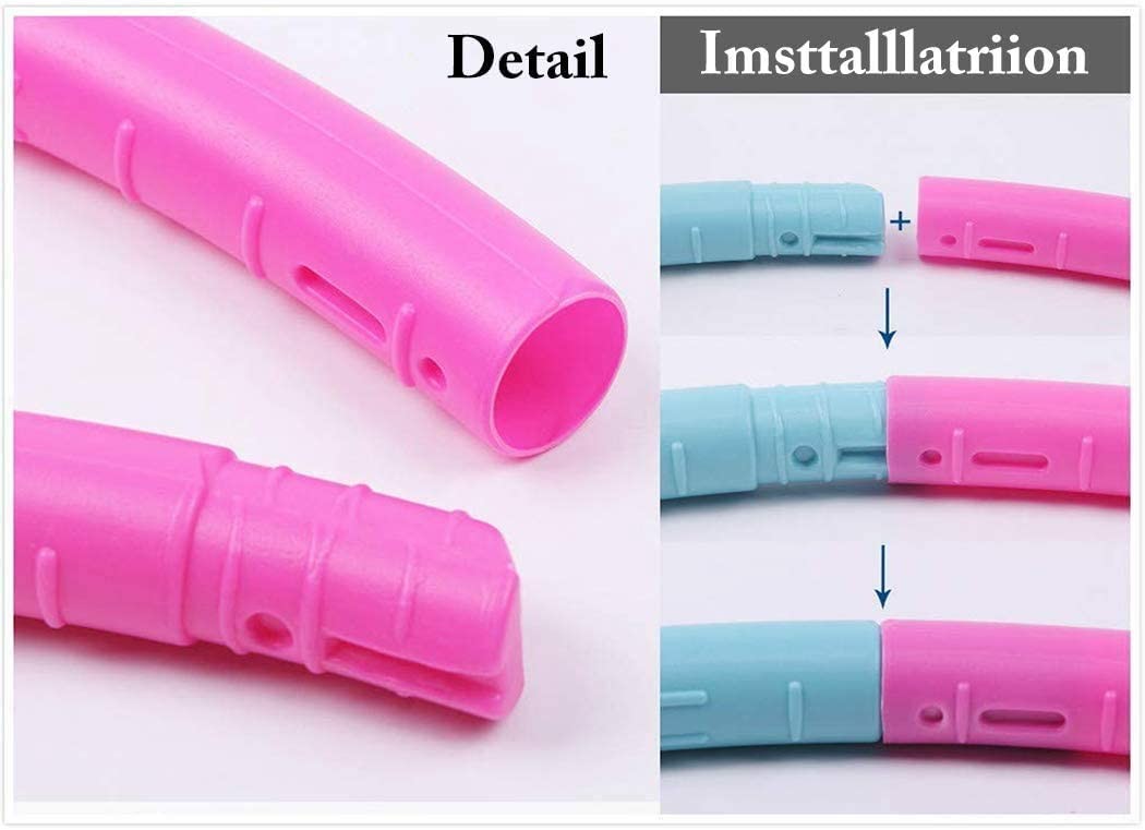 65cm 75cm Detachable Weighted Hula Hoop For Kids