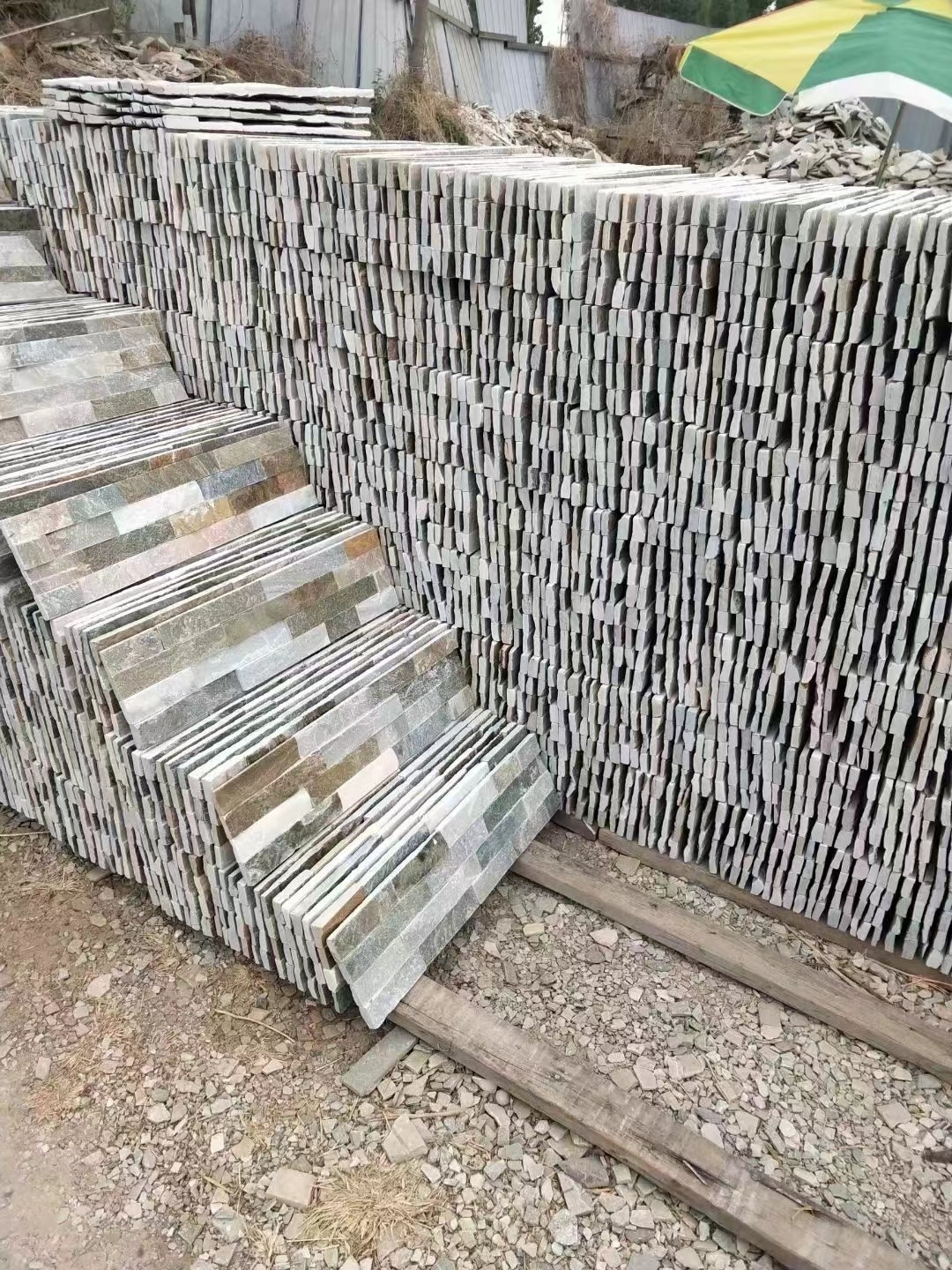 Rectangular Grey Slate Kitchen Floor Tiles Outdoor Slate Tiles For Patio