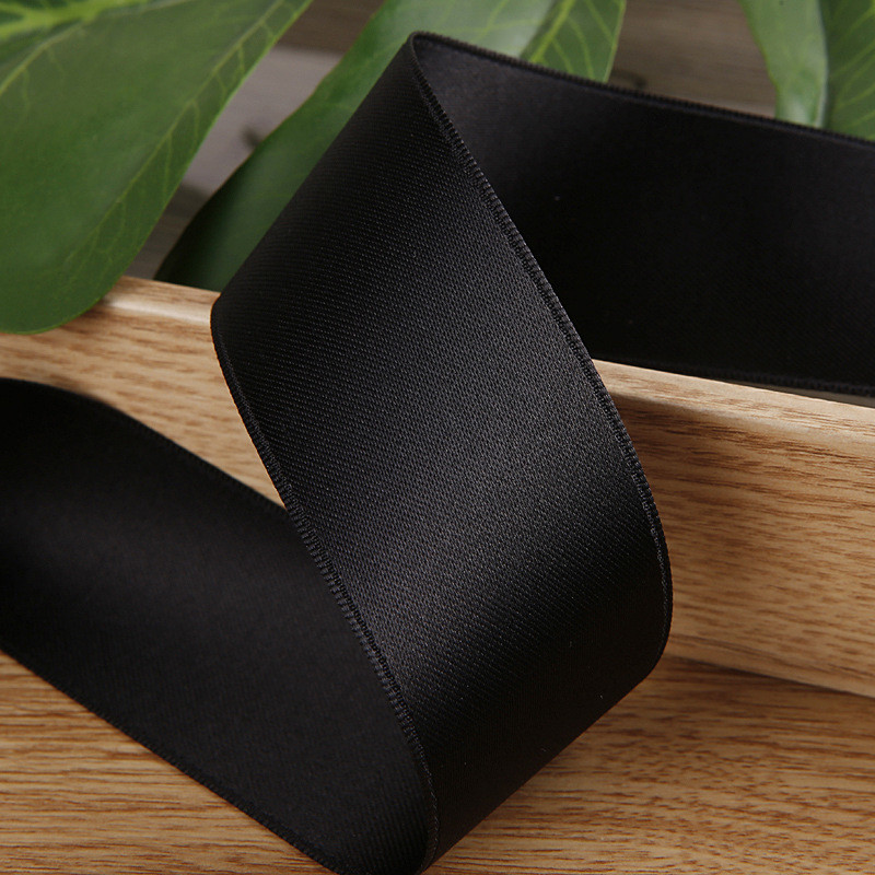 5mm-50mm Polyester Cotton Plain Knitting Ribbon Custom Cotton Ribbon For Gift Packaging