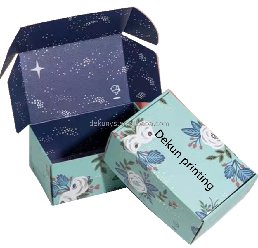 Custom Different Shape Corrugated Cardboard Paper Packaging Mailer Box for Gift Craft