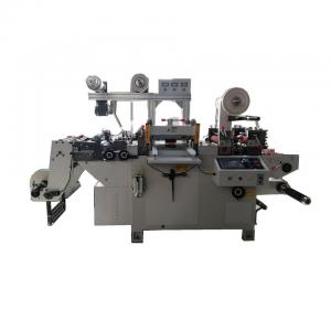 China Fully Automatic Flatbed Label Die Cutting Machine For Label Sticker Trademark on sale