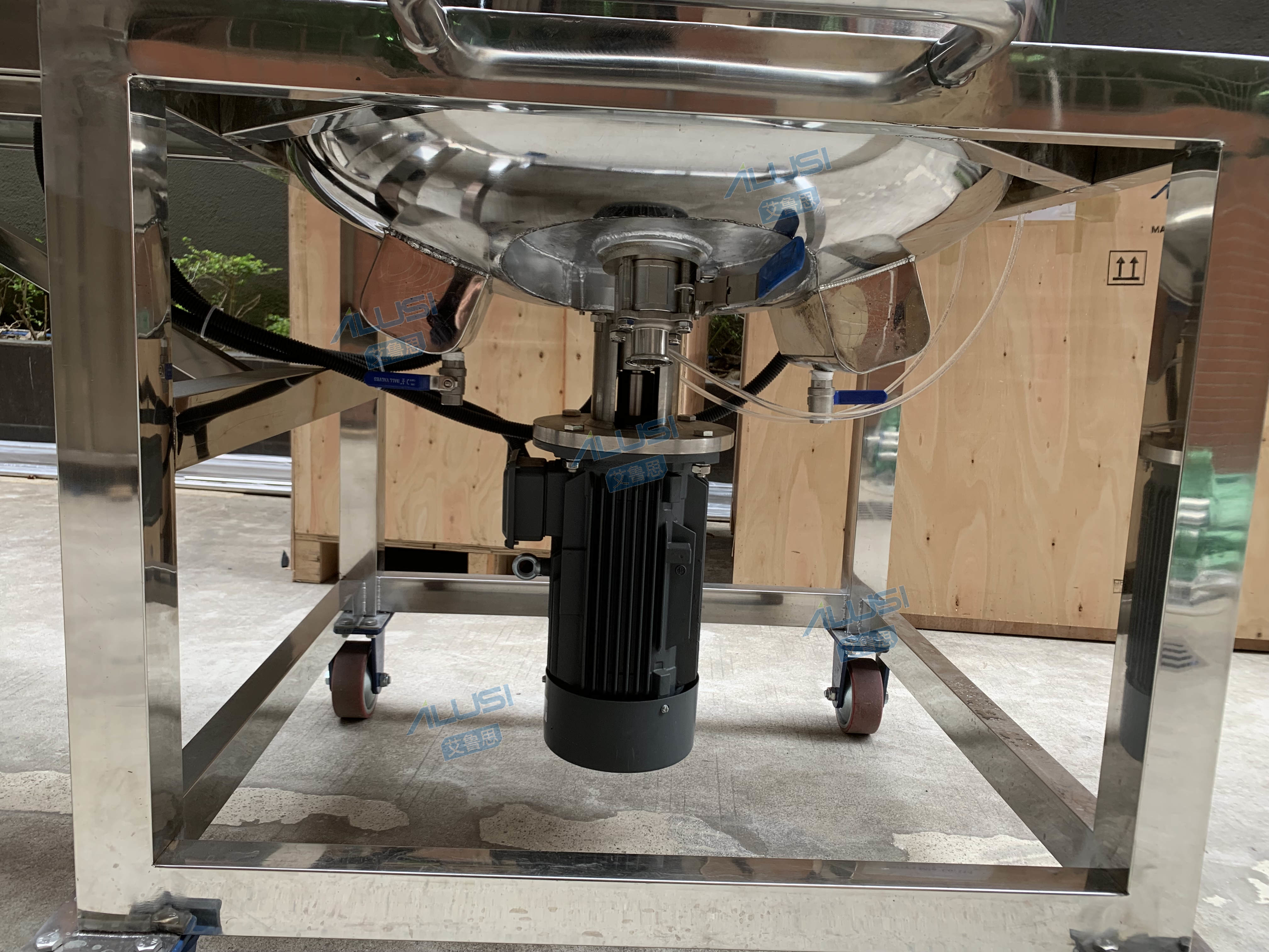 Stainless Steel Homogenizer Emulsifier Mixer 220V / 380V / 400V
