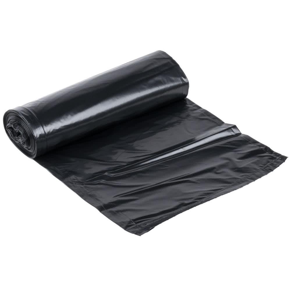 Low Density Plastic Garbage Bags Can Liners 55 - 60 Gallon High Durability