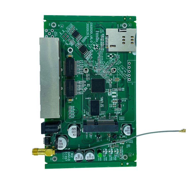 1.6mm 4 Layer EMS Assembled Printed Circuit Boards