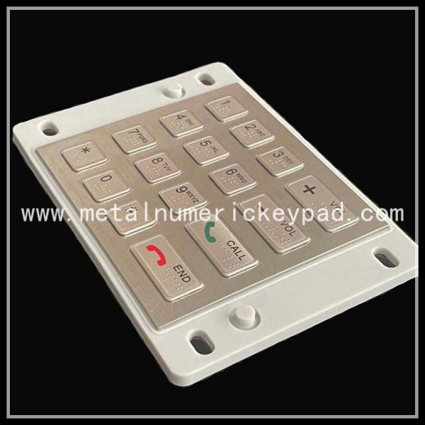 Quality Usb Keyboard Stainless Steel Ip67 In Blind Spot Information Kiosk for sale