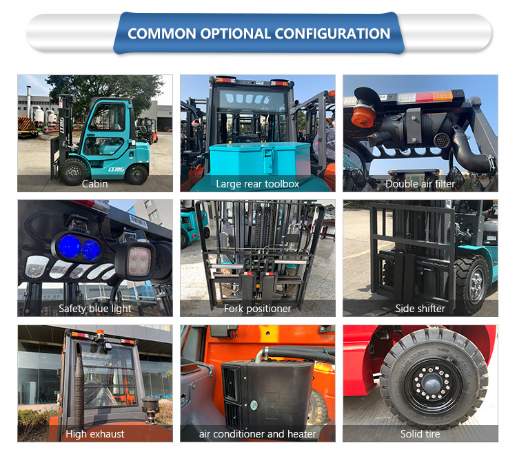 LTMG 5ton rough terrain forklift 2WD 4WD all terrain forklift with ce