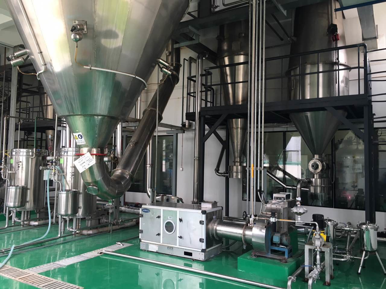 Instant Black Tea Food Manufacturing Machines , Industrial Food Processing Equipment
