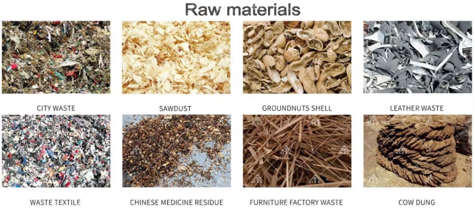 Cloth Fabric Briquetting Machine Solid Waste RDF Briquette Machine