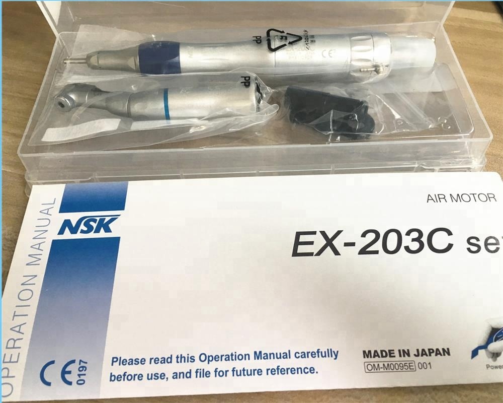 Inner Water Spray Straight Angle Dental Handpiece Micromotor OEM