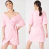 Buy cheap Off Shoulder Overlapped Ladies 2018 Summer Dresses from wholesalers