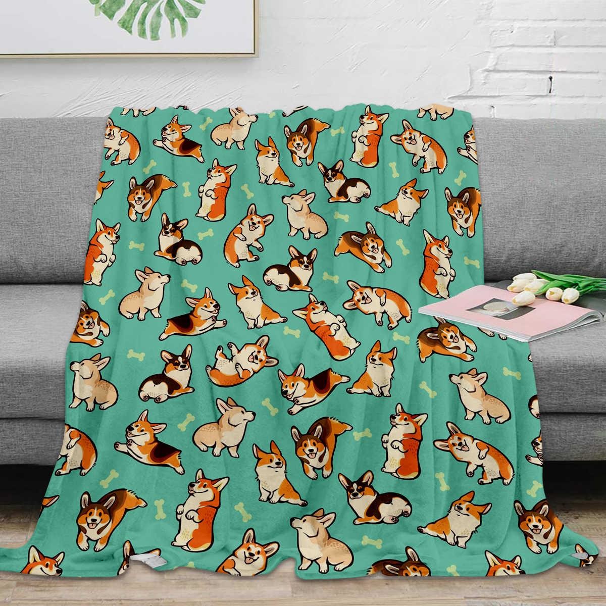 Soft Digital Printed Flannel Blanket , Airplane Home Fleece Blanket